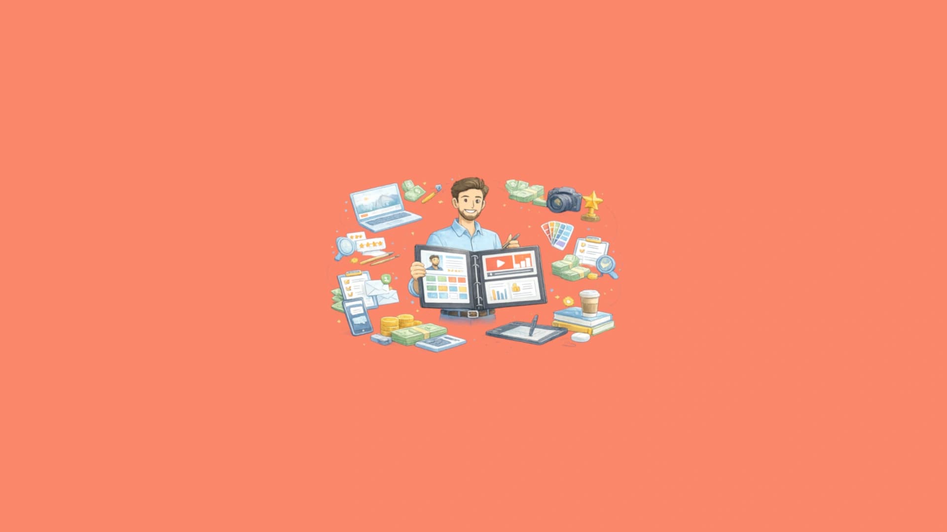 how to make a freelance portfolio