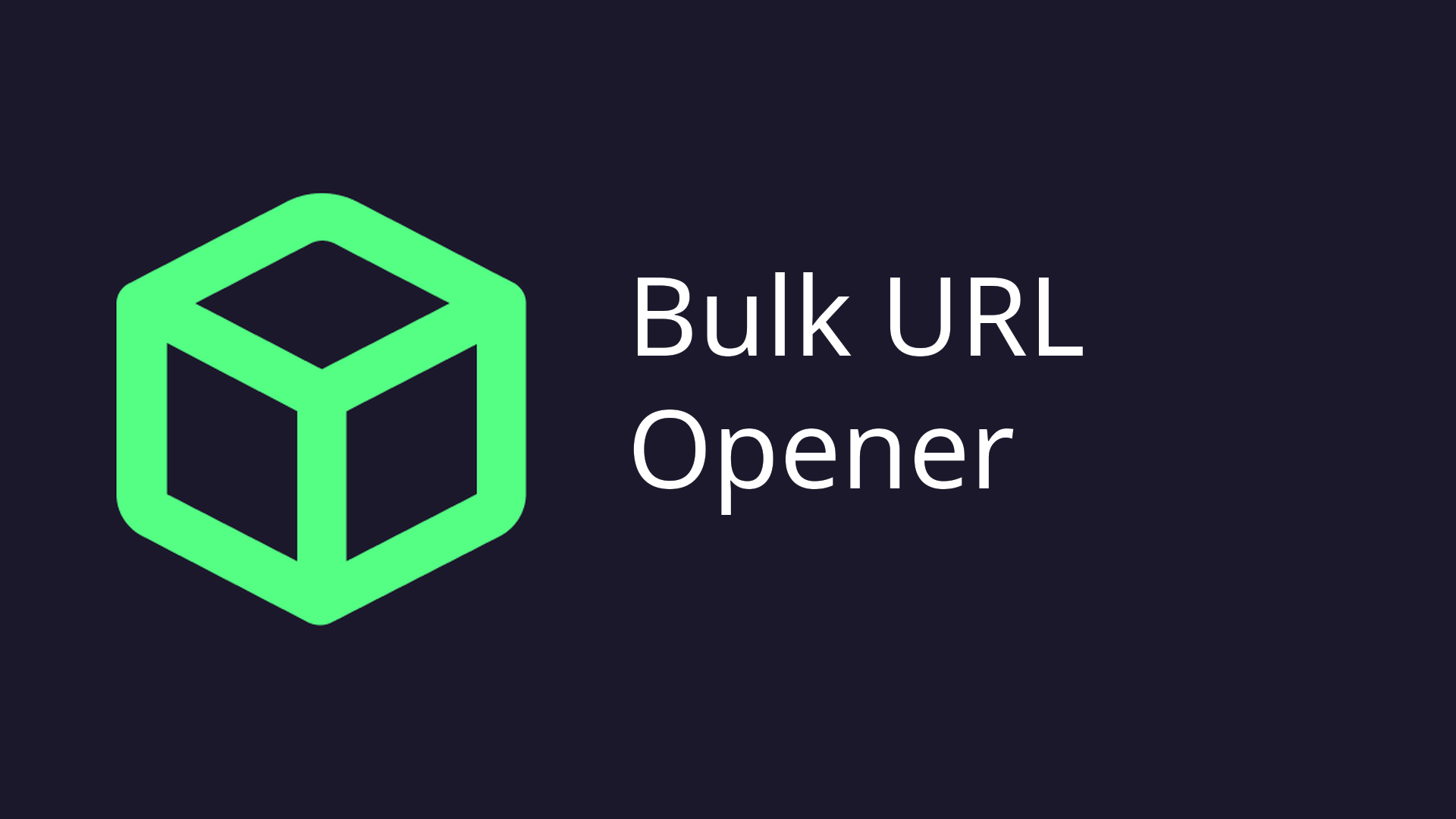 Open Multiple Links Simultaneously in Browser — DevBox Tools