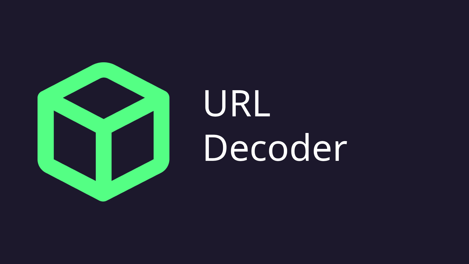 URL Decoder: Decode Encoded Links — DevBox Tools